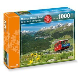 Puzzle Muottas Muragl Bahn bei St.Moritz (1000 tlg.)