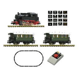 Analog Start Set: Dampflokomotive BR 80 mit Personenzug