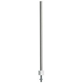 H0 H-Profil-Mast aus Neusilber, 130 mm