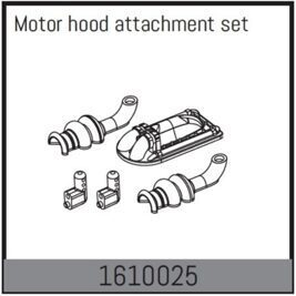 Motor hood attachment set