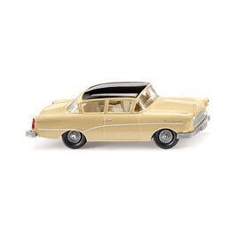 Opel Rekord P1 - grünbeige mit schwarzem Dach