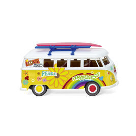 VW T1 Bus Flower Power