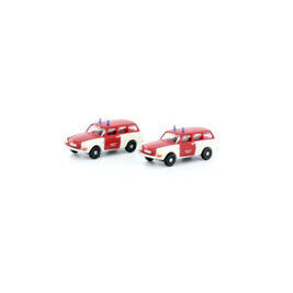 2er Set VW 1600 Kombi Feuerwe