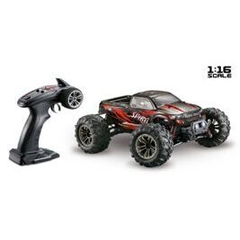 1:16 Elektro Modellauto High Speed Monster Truck SPIRIT schwarz/rot 4WD RTR