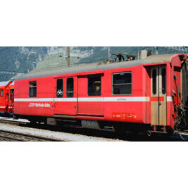 RhB D 4223 Packwagen neurot, Pantograph demontiert