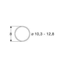 Haftringe D10/D7x0,5mm 10 Stk.