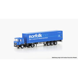 MAN F90 Container-Sattelzug Norfolkline