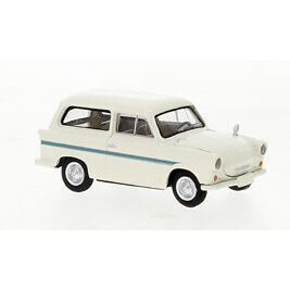 Trabant P 50 Kombi Dekor weiss, blau, 1960,