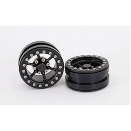 Beadlock Wheels PT-Power Black/Black 1.9 (2pcs)