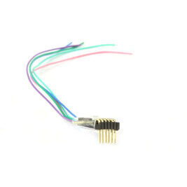 LokPilot 5 micro DCC/MM/SX, 6-pin Direkt gewinkelt, Retail, Spurweite N, TT