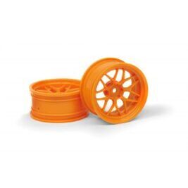 TECH 7 WHEEL ORANGE (6MM/2PCS)