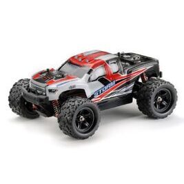 1:18 Elektro Modellauto High Speed Monster Truck STORM rot 4WD RTR