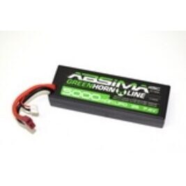 Stick Pack LiPo 7.4V-50C 5000 Hardcase Greenhorn V2 (T-Plug)