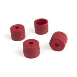 Wheel Washers (Red/4pcs)