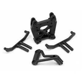 Savage XS - SHOCK TOWER/BODY MOUNT/ROLL BAR SET