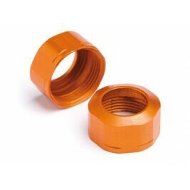 Nitro 3 - SHOCK CAP 12xM13x0.8mm (ORANGE/GROOVED/2pcs)