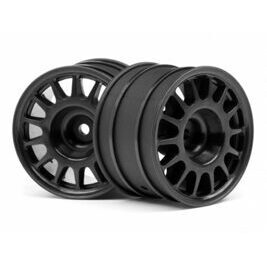 WR8 RALLY OFF-ROAD WHEEL BLACK (48X33MM/2PCS)