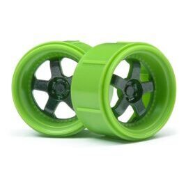 WORK MEISTER S1 WHEEL 17MM GREEN (4PCS)