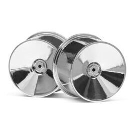 Q32 DISH WHEEL SET (CHROME/22X14/4PCS)