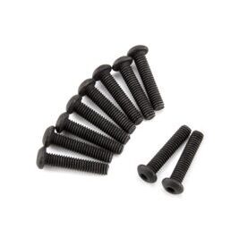 BUTTON HEAD SCREW M2.5X12MM (HEX SOCKET/10PCS)