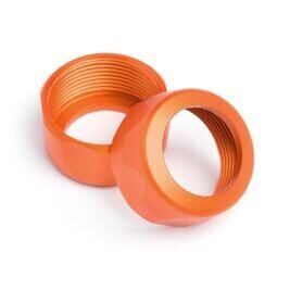 SHOCK CAP 20x12mm (ORANGE/2pcs)