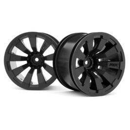 &quot;Quantum+ XT 3.2&quot;&quot; Wheel (Black/2pcs)&quot;