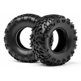 Tyre w/Inserts 2pcs (Scout RC)