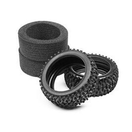 *PL TRACKER 1:8TH SCALE BUGGY TYRE W/INSERT (PR)