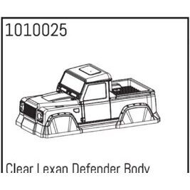 Clear Lexan Defender Body