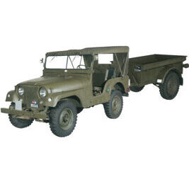 Willys M38A1 Armee-Jeep mit Aebi Gelpw Anh 68