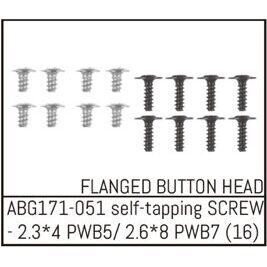 Button Head Screw M2.3*4 (8) / M2.6*8 (8)