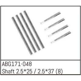 Shaft Set - 2.5*25 (4) /2.5*37 (4)