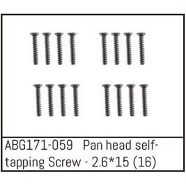 Pan Head Screw M2.6*15 (16)