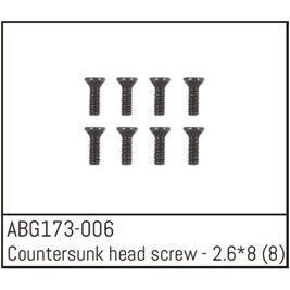 Flat Head Screw M2.3*6 (8)