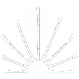 H0 Universal-Fahrdraht 140 - 160 mm, 5 Stück