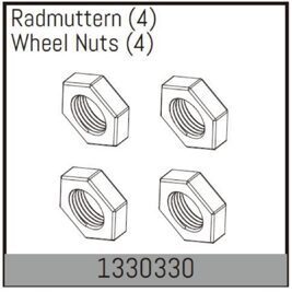 Radmuttern (4)