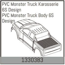 PVC Monster Truck Karosserie 6S Design