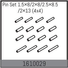 Pin Set 1.5×8/2×8/2.5×8.5/2×13 (4x4)