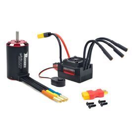 Combo Brushless 540 2800Kv 60A 1:10 Rocket V2 (2-3S LiPo / 5mm shaft / 60A ESC XT60)