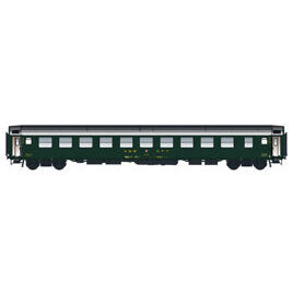 Cuccetta 2´cl RIC Bc 5185, verde, tetto alluminio, SBB ep.III