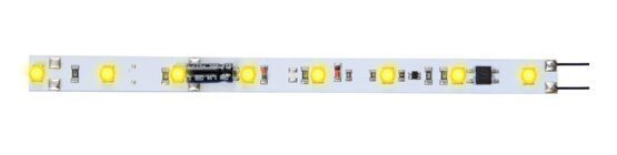 H0, TT, N Waggon-Innenbeleuchtung,8 LEDs warmweiß