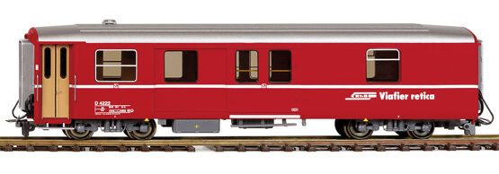 RhB D 4219 Packwagen rot