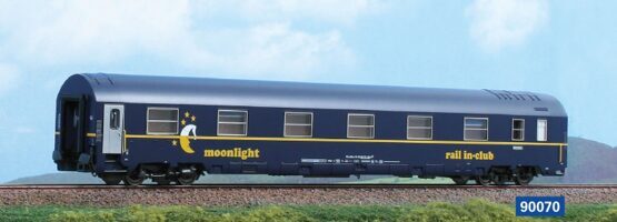 Rail in-Club Schlafwagen MU Mondscheinlackierung