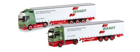 Set m. 2 Modellen, 80J. Wandt