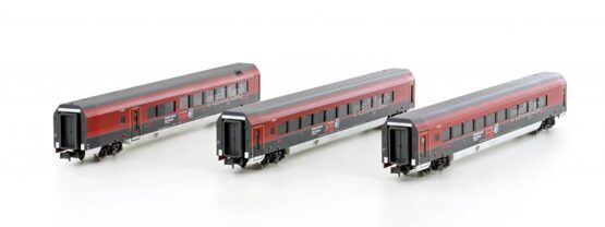 ÖBB Railjet 3-tlg.Barwg. 1.+2