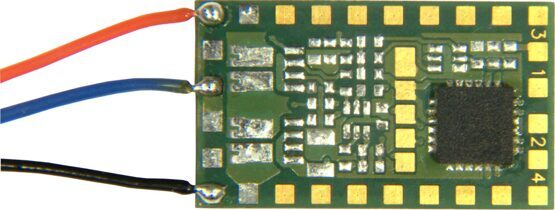 Zubehör-Decoder OHNE normale Weichen-Ausgänge, aber 16 Ausgängefür Lämpchen (LEDs)