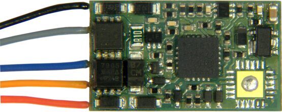 Einzelweichen-Decoder  -  19 x 11 x 3,5 mm  -   0,8 A (Spitze 2,5 A)