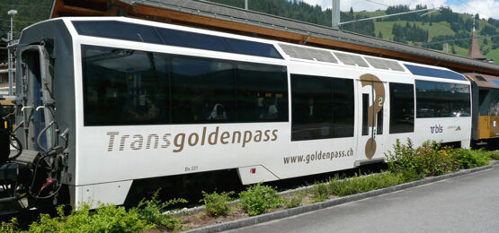 MOB Bs 231 Niederflurwagen Transgoldenpass/goldenpass