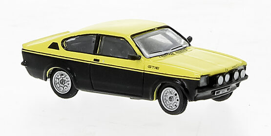 Opel Kadett C GT/E hellgelb, schwarz, 1974,