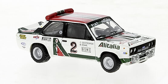 Fiat 131 Abarth 1978,  Alitalia, Monte Carlo, W.Röhrl, 2,